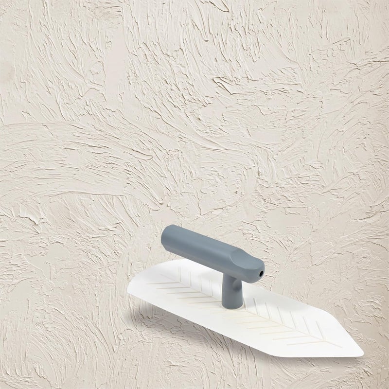 Hanroy Plastic Trowel with Gray Comfortable Grip Handle, Includes 3.8" x 10.4'' Finishing Trowels, Lightweight Mounting, Tipped End, Suitable for Scrape,Plastering and Paint Walls(D1156) - Image 5